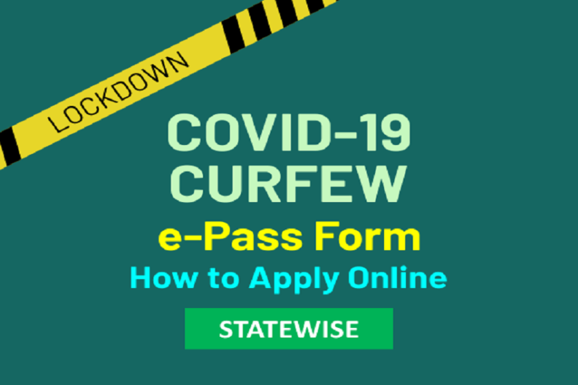 Covid-19 Curfew E-Pass – How to Apply?