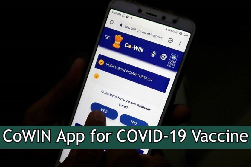 CoWIN App to Be Official Vaccine App for India