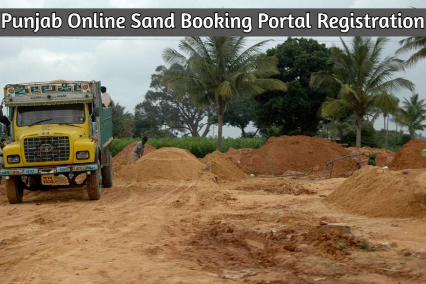 Punjab Online Sand Booking Portal Registration 2021 at minesandgeology.punjab.gov.in | Order Sand and Other Mining Material Online